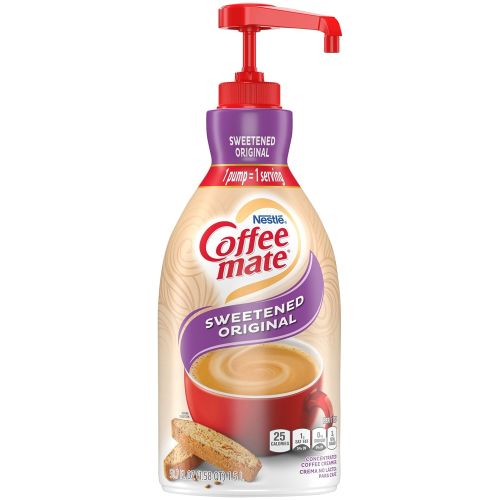 Sweetened Original Coffee-mate Creamer, 2 bottles, 1.58 Q each